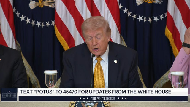 President Trump Participates in a Lunch with the Trump Kennedy Center Board Members