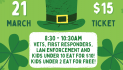 Irish Day Pancake Breakfast March 21 @ 8:30 am – 10:30 am!!