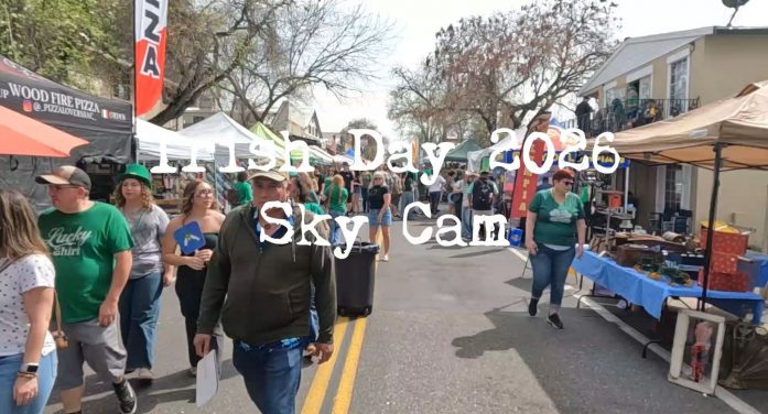 Irish Day 2026 “Sky Cam” Full Main Street Video