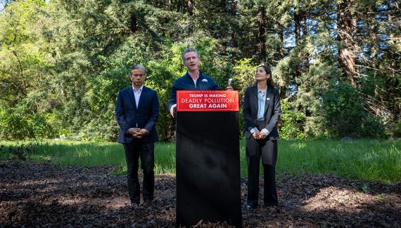 California is taking Donald Trump to Court for “Breaking the law to put Polluter Profits Before American Lives”