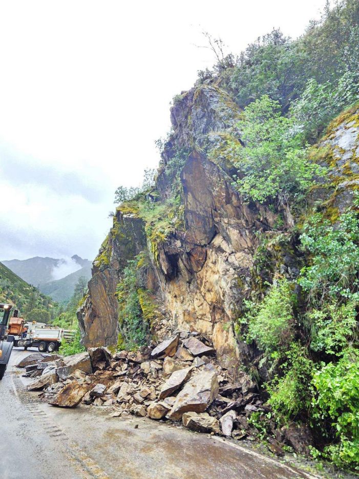 Rock Slide Closes Yosemite Entrance