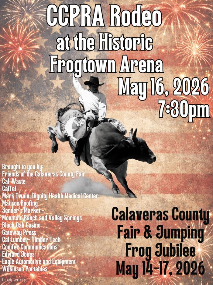 CCPRA Rodeo Returns to Frogtown! 