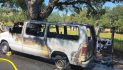 Transit Van Fire on Hwy 49 in San Andreas Area
