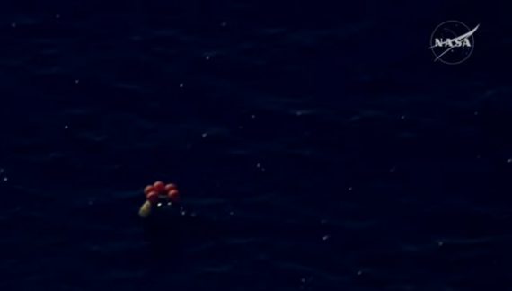 NASA’s Artemis II Splashes Down