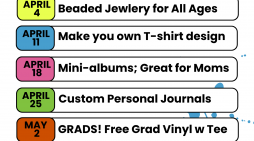 Make and parTake has New Crafts, New Classes, New Sessions & More!!