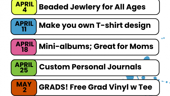 Make and parTake has New Crafts, New Classes, New Sessions & More!!