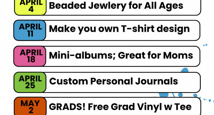 Make and parTake has New Crafts, New Classes, New Sessions & More!!