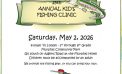 The 25th Annual Kid’s Fishing Derby!!  May 2nd, Murphys Community Park!
