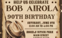 Wish Bob Airola a Happy 90th Birthday!
