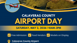 Calaveras County Airport Day 2026 is Tomorrow!  Don’t Miss It!
