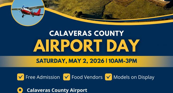 Calaveras County Airport Day 2026 is Tomorrow!  Don’t Miss It!