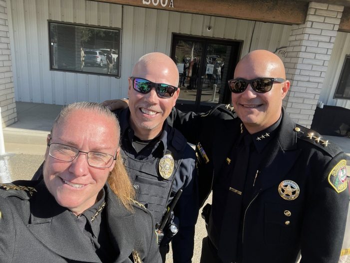 Sheriff’s Dept Congratulates Angels Camp Police Chief Poortinga