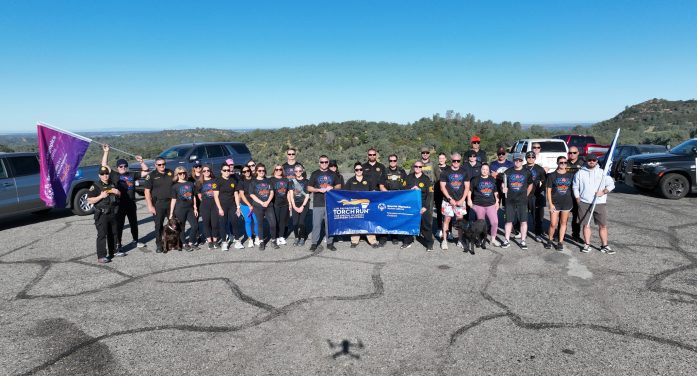 Special Olympics Flame of Hope Torch Passes Through Calaveras County