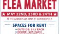 Memorial Day Weekend Flea Market at the Armory.