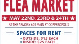 Memorial Day Weekend Flea Market at the Armory.