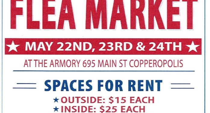 Memorial Day Weekend Flea Market at the Armory.