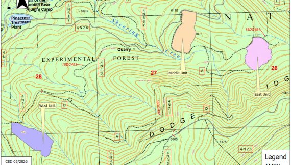 Prescribed Burning Operations to Commence in the Experimental Forest