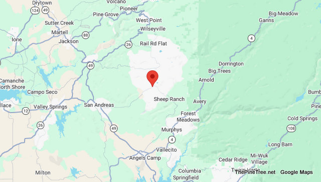 Traffic Update….Minor Injury Collision Near Mountain Ranch Rd / Sun Rd