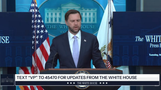 Vice President JD Vance Briefs Members of the Media, May 19, 2026