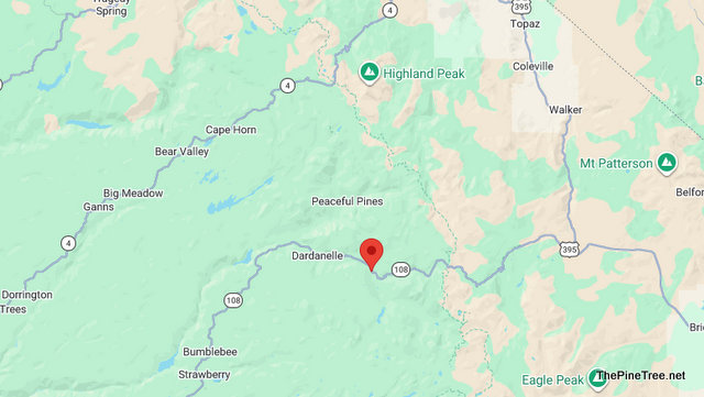 Traffic Update….Big Rig Blocking Roadway Near Sr108 / Kennedy Meadow Rd