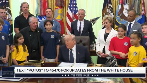 President Trump Signs a Proclamation, May 5, 2026