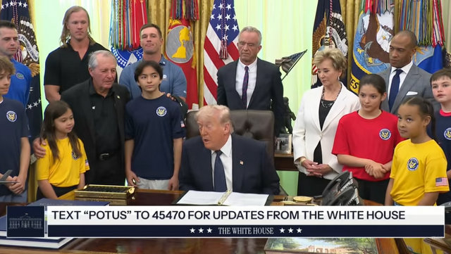 President Trump Signs a Proclamation, May 5, 2026