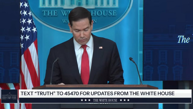 Secretary of State Marco Rubio Briefs Members of the Media, May 5, 2026