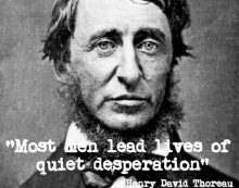 A Bit of Wisdom from Henry David Thoreau
