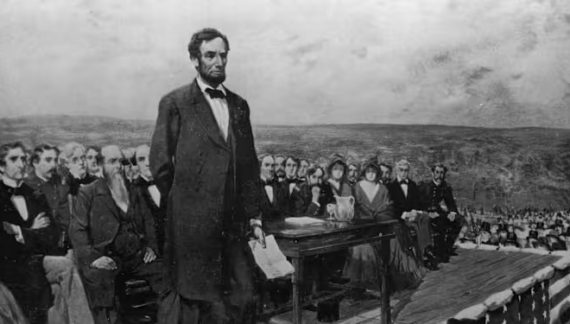 President Abraham Lincoln’s Gettysburg Address for Memorial Day