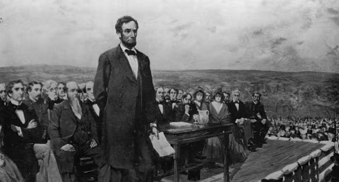 President Abraham Lincoln’s Gettysburg Address for Memorial Day