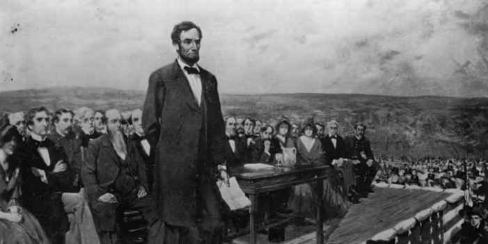 President Abraham Lincoln’s Gettysburg Address for Memorial Day
