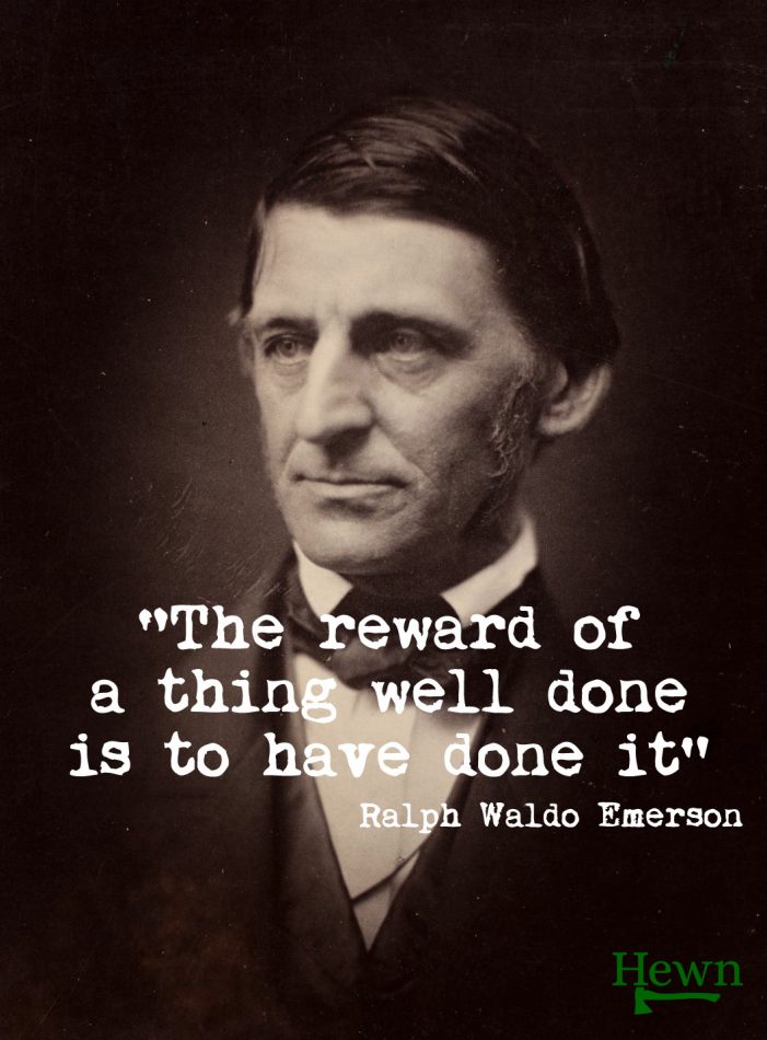 A Bit of Wisdom from Ralph Waldo Emerson