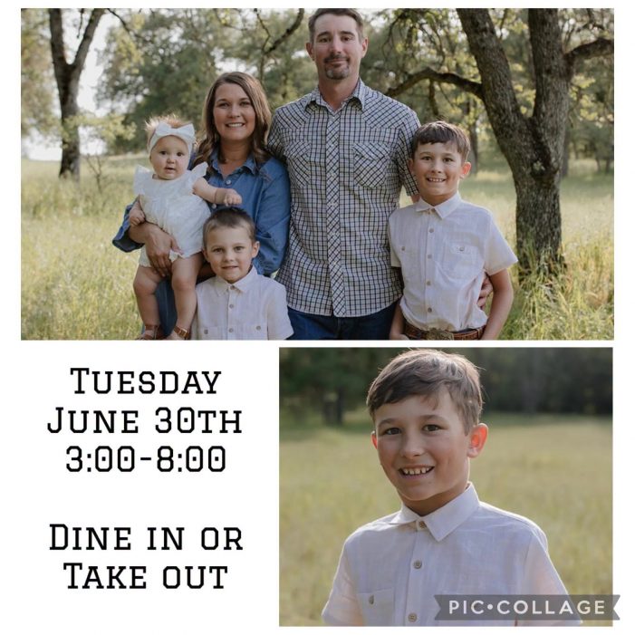 Fundraiser at Pinocchio’s for Young Clayton Who is Battling Lymphoblastic Leukemia