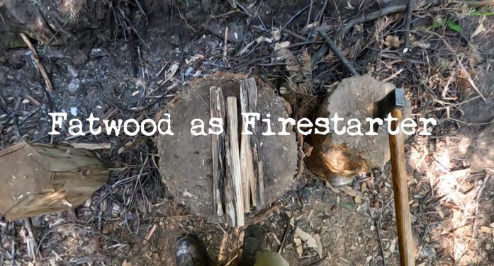 What is Fatwood & Using it a Firestarter