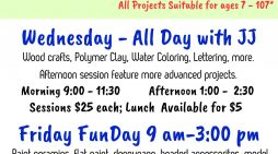Summer Sessions are Here at Make & Partake!  Sign Up Today!