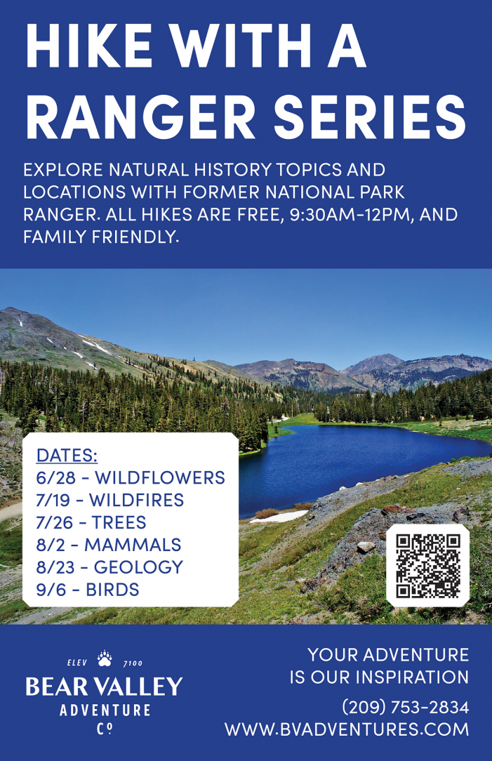Summer is in Full Swing in Bear Valley and Bear Valley Adventure Company