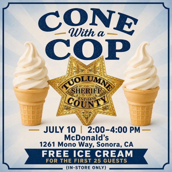 Don’t Miss Cone With a Cop