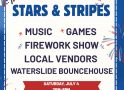 Stars & Stripes Copper Valley Town Square Fireworks Start at 7:30pm