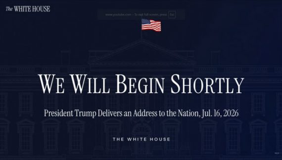 President Trump Delivers an Address to the Nation, Jul. 16, 2026