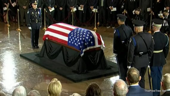 Sen. Lindsey Graham Lies in State at the U.S. Capitol