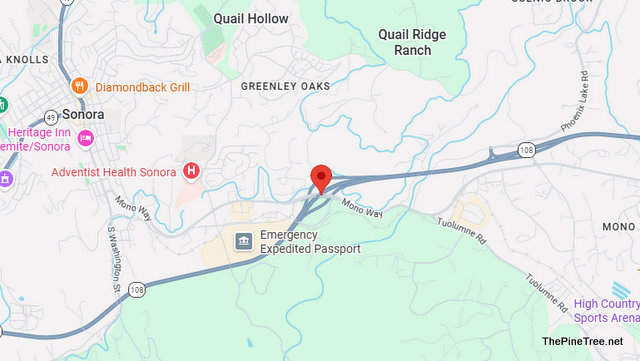 Traffic Update….Fatal Head on Collision Near Hwy 108 & Lower Mono Way