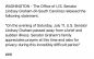 Senator Lindsey Graham Has Died