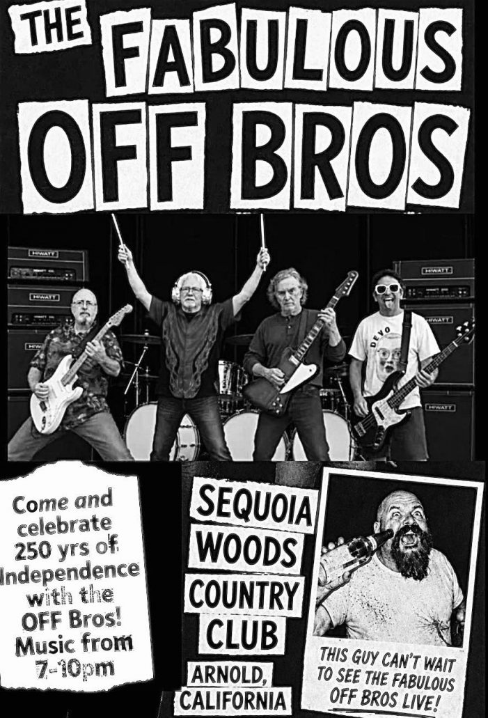 Live Music @ Sequoia Woods Featuring The Fabulous off Brothers