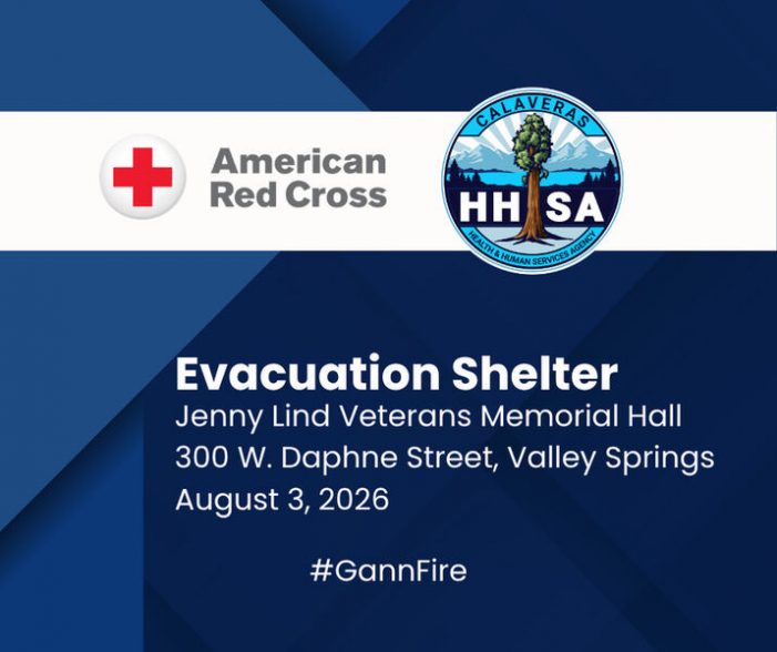Red Cross Opens Gann Fire Evacuation Shelter