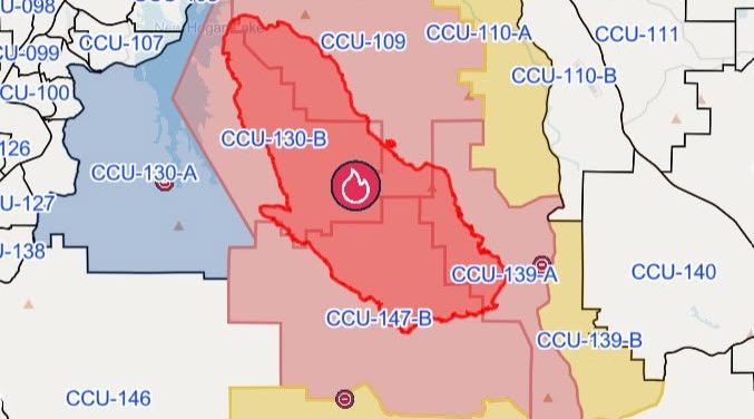 CCSO Update on Gann Fire, Some Roads Starting to Reopen & Evacuation Warnings Lifted