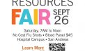 The 2026 Health + Community Resources Fair is September 26 on Dignity Health Mark Twain Medical Center Campus