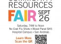 The 2026 Health + Community Resources Fair is September 26 on Dignity Health Mark Twain Medical Center Campus