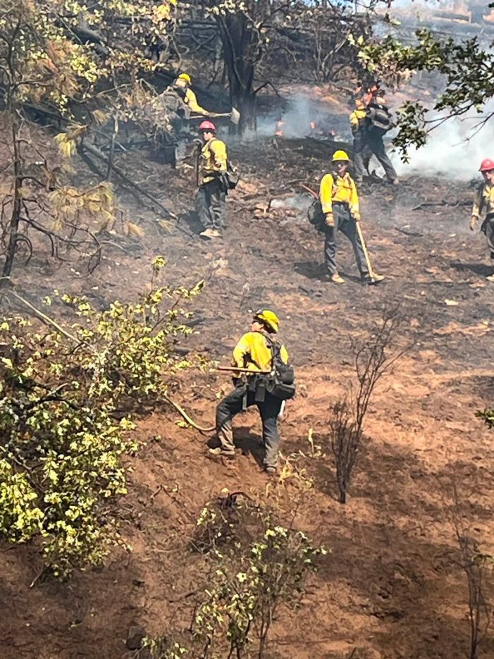 Forward Progress of Loma Fire Stopped.  Resources to Remain on Scene Overnight!