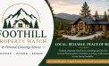 Going on Vacation or Own a Second Home in the Foothills?