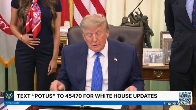 President Trump Signs an Executive Order Updating Vaccine Recommendations